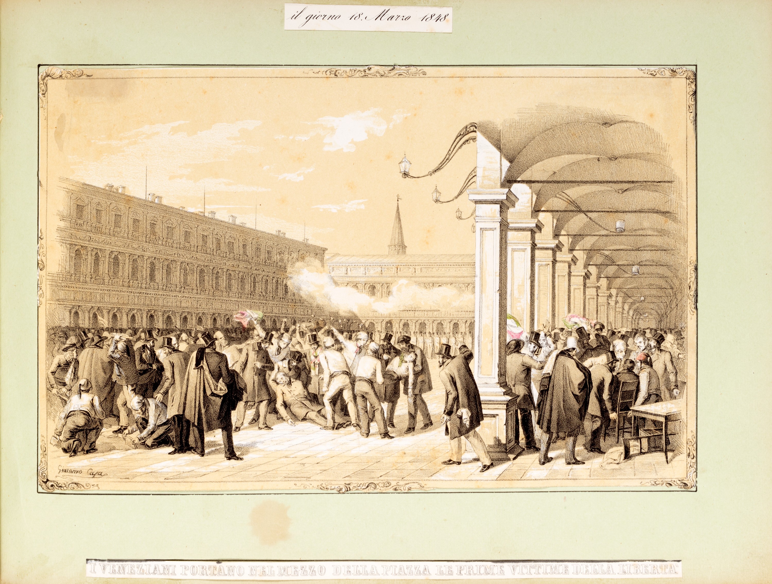 Elisabetta Michiel Giustinian, Album storico del Risorgimento con documenti e opere grafiche
