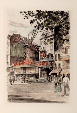 Libri d'artista - Warnod, André - Images de Montmatre