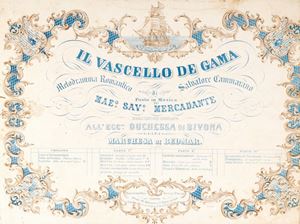 Mercadante, The Vessel de Gama