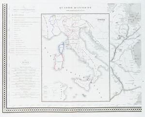 Illustrative atlas, that is, a collection of the main ancient, medieval and modern Italian monuments and some pictorial views