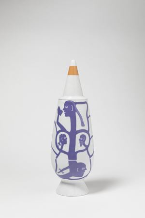 Bien-Aimé Gabriel - Vaso con coperchio