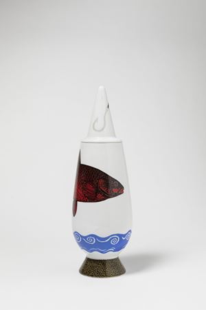 Capella Juli - Vaso con coperchio