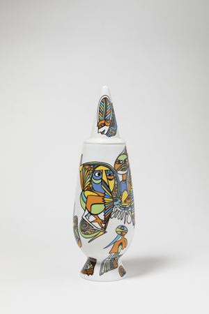 Ekefrey Emmanuel - Vaso con coperchio