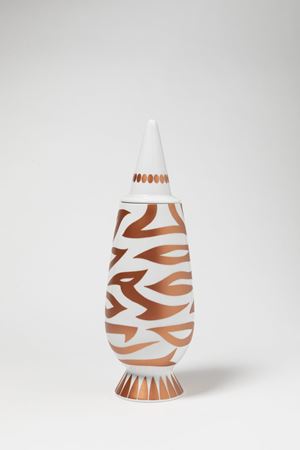 Heinke Pitt - Vaso con coperchio