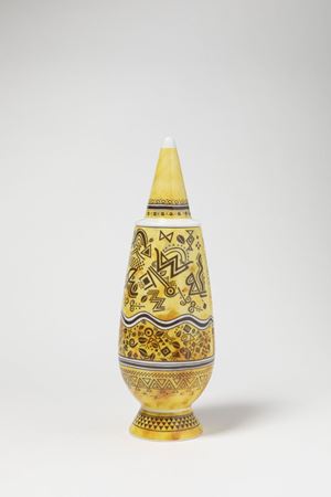 Luesa Kamba - Vaso con coperchio