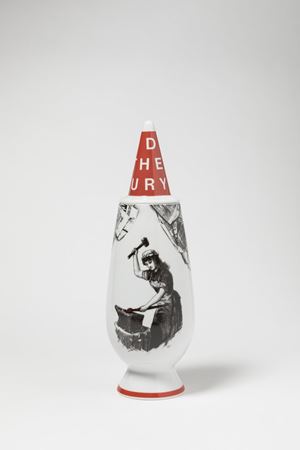 Vladimir Mironenko Sergei  - Vaso con coperchio<br>Vladimir Miromenko World Service