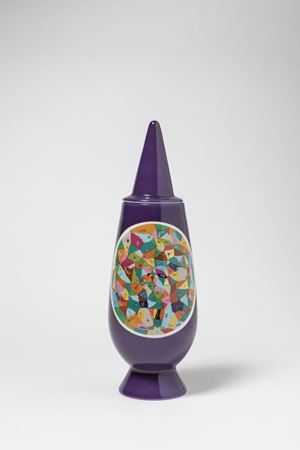 Ontani Luigi - Vaso con coperchio
