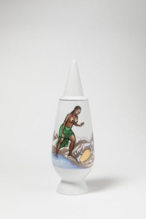 Samba Cheri - Vaso con coperchio