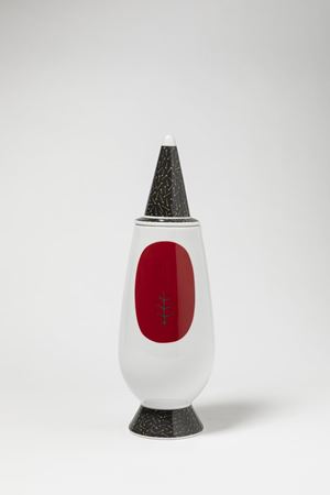 Babu Sharma Raja - Vaso con coperchio