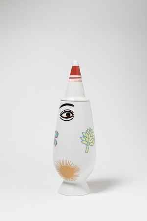Sottsass Ettore Jr - Vaso con coperchio