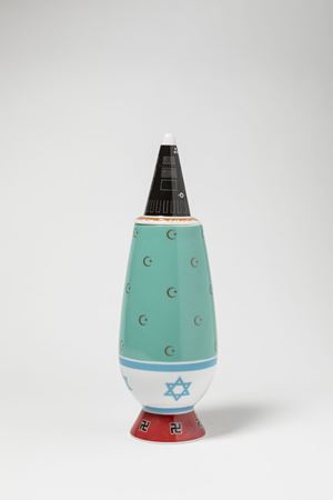Starck Philippe - Vaso con coperchio<br>Mèmoire d'avant-guerre