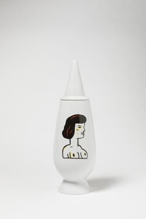 Tejeda Guillermo - Vaso con coperchio<br>Modern Couple