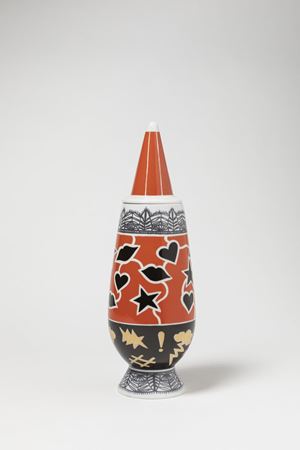 Vemren Hilde - Vaso con coperchio