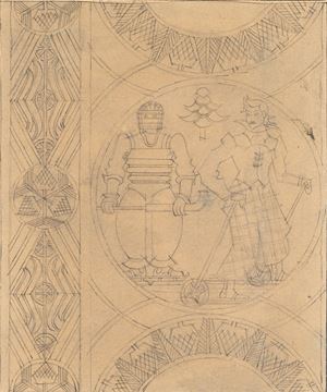 Depero Fortunato - Study for 