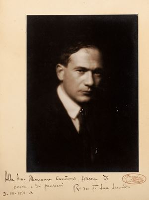 Photo with dedication