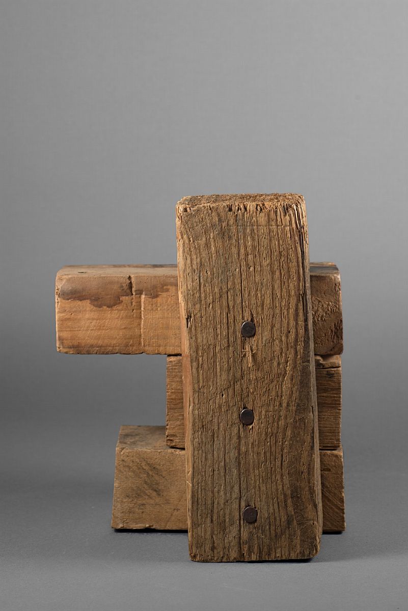 Richard Nonas - Senza titolo, legno, 2006