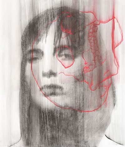 Nuovi santi, tecnica mista su tela, 2012