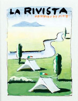 Cover sketch for "The Illustrated Magazine of the People of Italy"