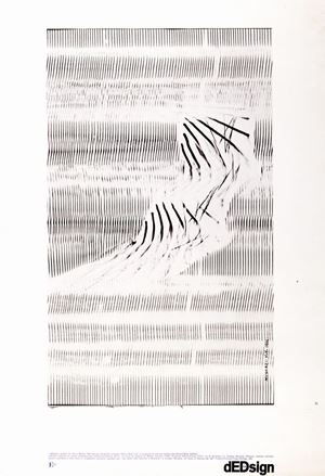 Bruno Munari - 1966 (da una xerografia originale fatta a New York in occasione di una mostra alla Howard Wise Gallery)