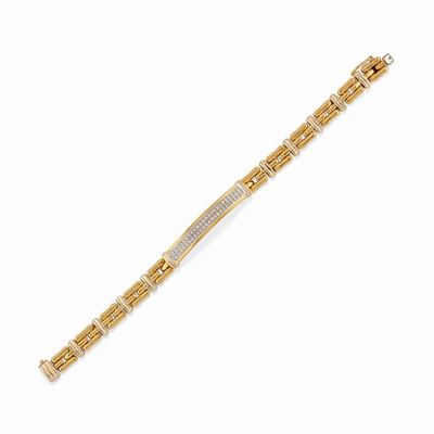 Bracciale da Uomo con Diamanti