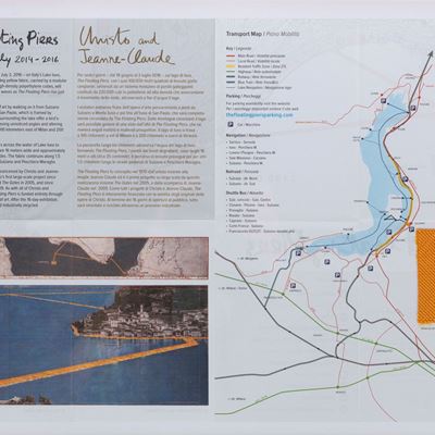 The Floating Piers, Lake Iseo, Italy