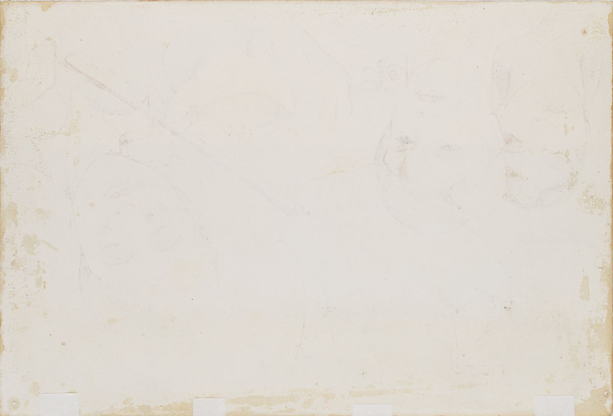 Thayaht - Violinista - matita su carta, 1916