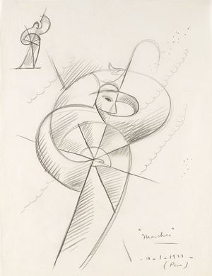 Thayaht - Maschera, 1929