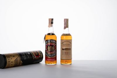 Dufftown-Glenlivet, Whisky in bottiglie da 8 e 10 anni