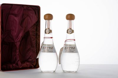 Cofanetto EXTRA Grappe, Distillato di Vinacce di Müller Thurgau e Teroldego