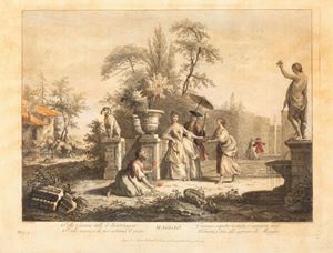 Francesco Bartolozzi, Giuseppe Zocchi - I dodici mesi dell'anno