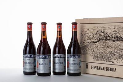 Selezione di vini Fontanafredda: Barolo e Barbaresco del 1988