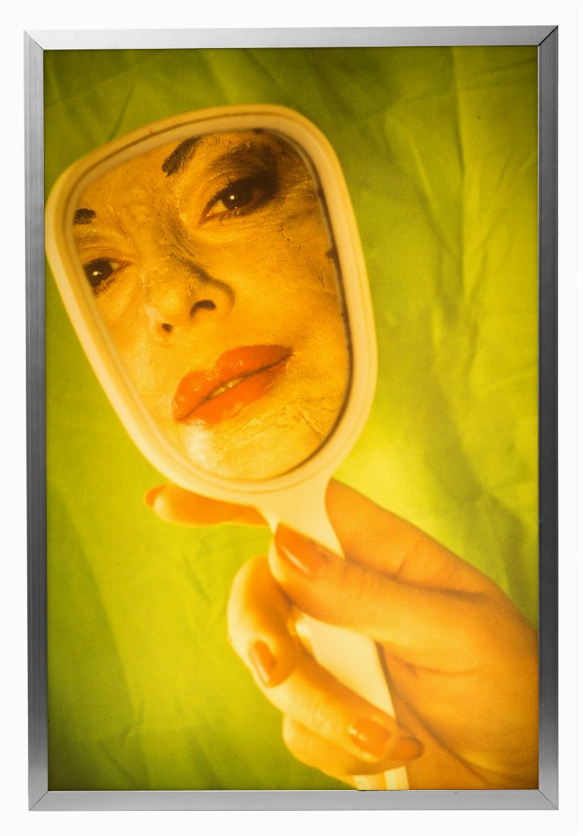 Orlan - Parodie Make-up Aux Miroir, 1997