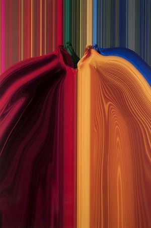 Quattro burqa al vento, from the series "Kabul", 2002 - 2005