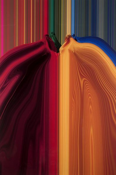 Quattro Burqa al Vento, dalla Serie "kabul", 2002 - 2005