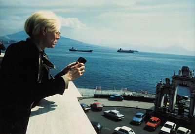 Andy Warhol a Napoli - C-print vintage