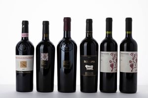 Campania Red Wines Selection