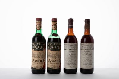 Ceretto, Barolo Zonchetta Brunate 1974 e Avondo, Gattinara Riserva Speciale 1961 – Selezione di 4...