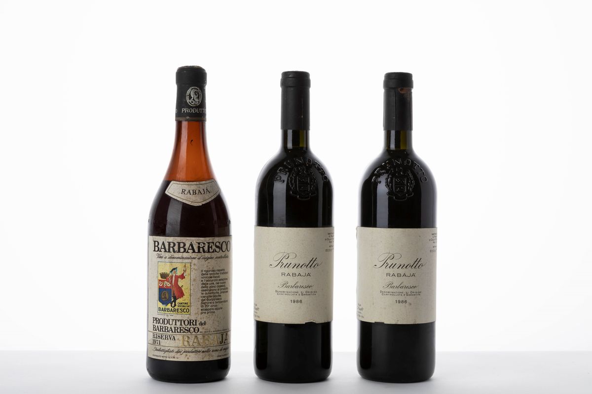 Piemonte - Selezione Barbaresco Cru Rabajà | Vini Italiani | Finarte ...