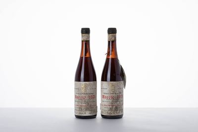Aldo Conterno, Barolo 1971 - Bottiglie N. 942 e N. 950
