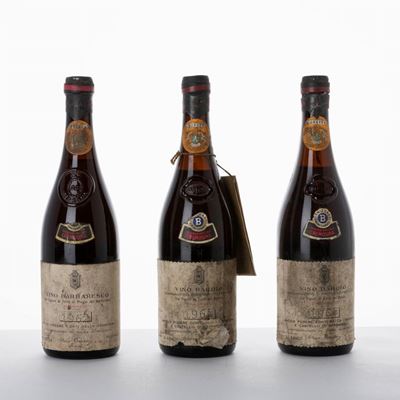 Bersano, Selezione della Cremosina: Barbaresco Riserva 1962 e Barolo Riserva 1964