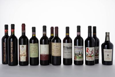 Selezione Toscana di Vini Rosso e Bianco