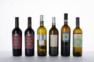 Selection Vernaccia di San Gimignano and Massa Marittima Rosso