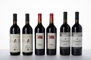 Selection SuperTuscan: Sodi di S. Niccolo and Camartina