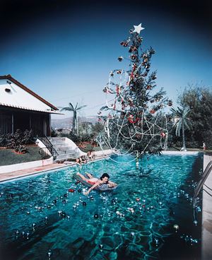 Christmas swim, 1954