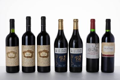 Selezione Rossi Friuli Venezia Giulia, assortimento di vini eccellenti