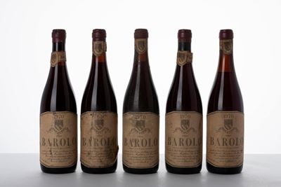 Cordero di Montezemolo, Barolo 1970 - 5 bottiglie
