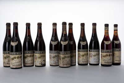 Oddero, Selezione di Vini dell'Annata 1960-1978