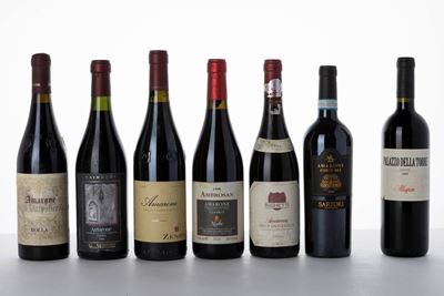 Selezione di Amarone e Veneto IGT, bottiglie del 1985-2008