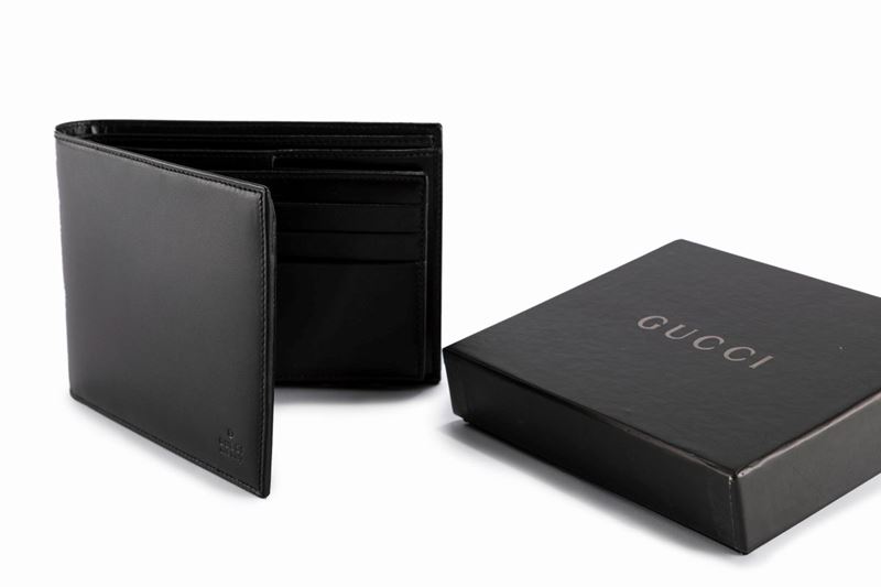 Gucci Leather man s Wallet Luxury Fashion Finarte casa d aste