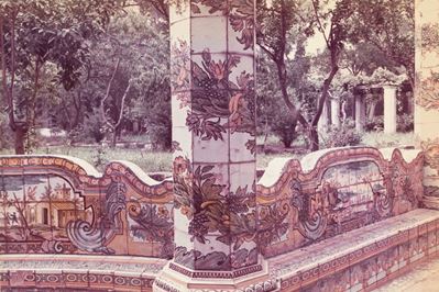 Napoli dalla serie 'Paesaggio Italiano', stampa cromogenica vintage
